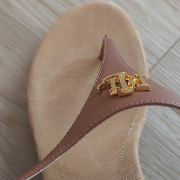 Ralph Lauren Brown Wedge Sandals - Picture 5 of 7